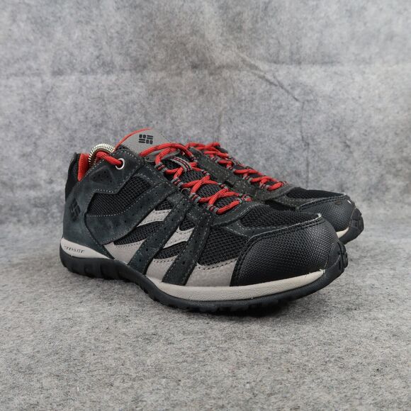 Columbia Shoes Kids 6 Athletic Hiking Redmond Waterproof Leather Trainer Outdoor - Picture 1 of 14